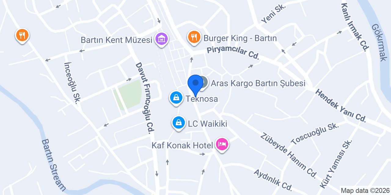 Kökoğlu Sigorta Acenteliği konumu