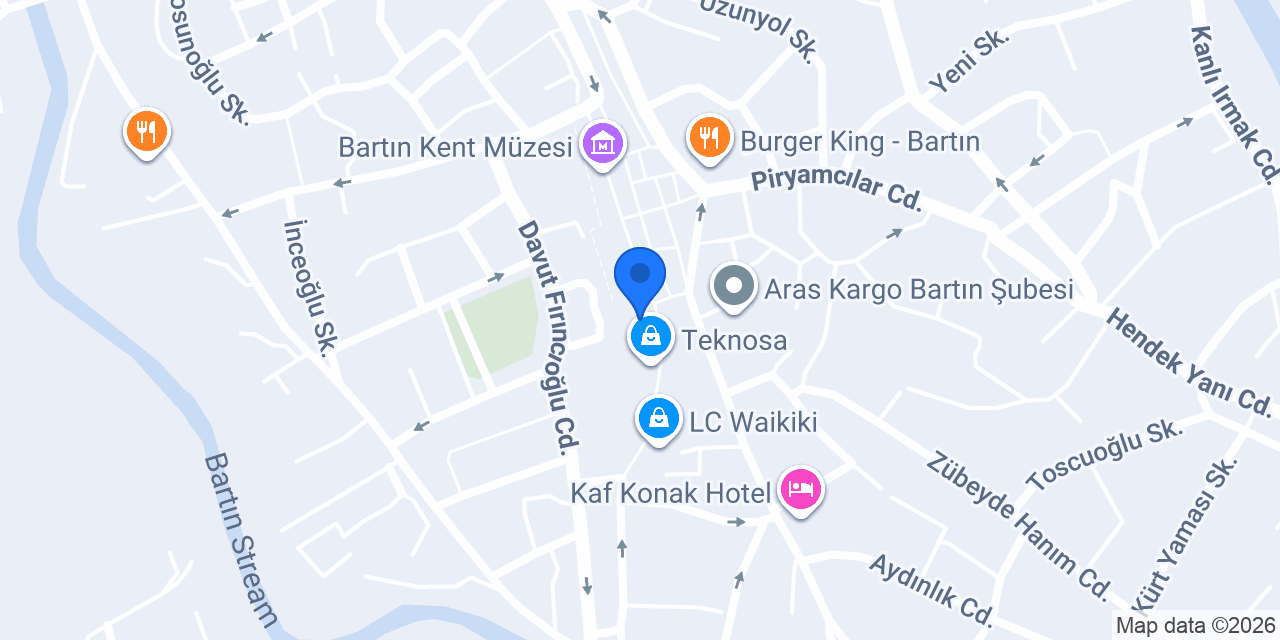 Özbakan Eczanesi konumu