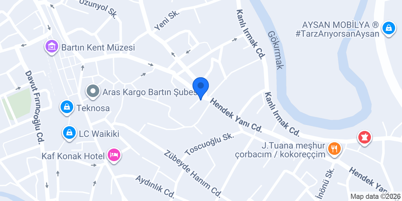 Öztürk inşaat konumu