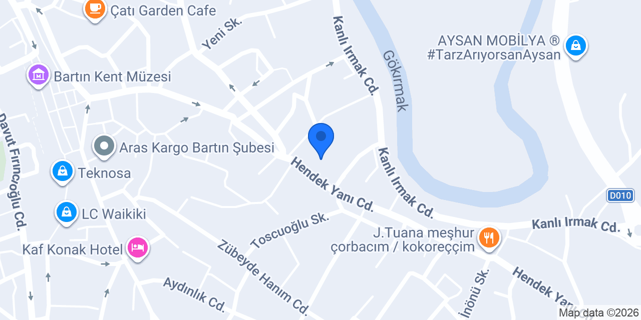 Merve Yemek Salonu konumu