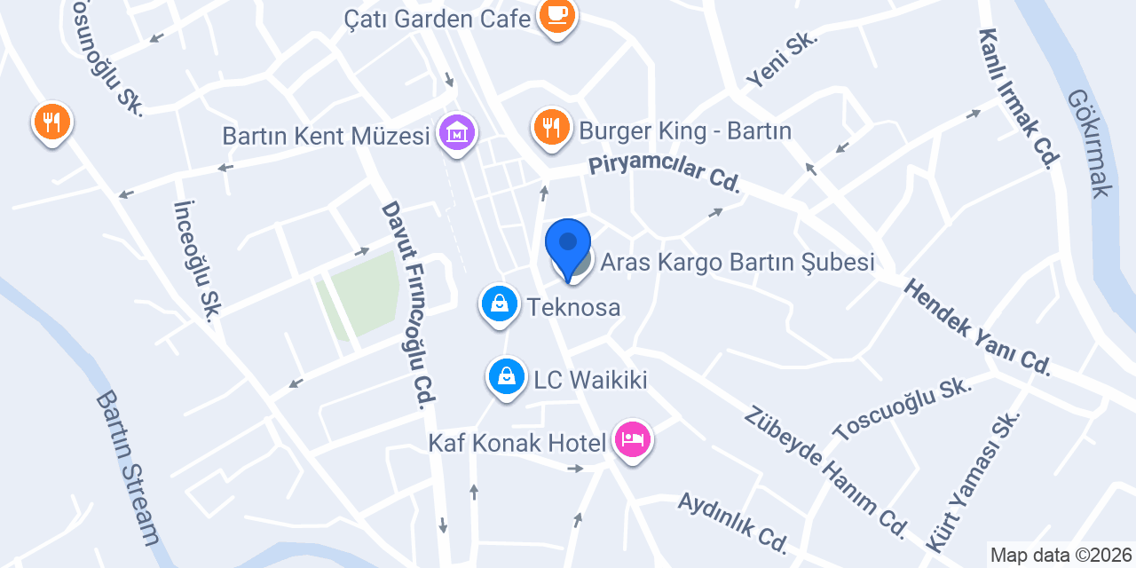 Artemis Bayan Kuaförü konumu