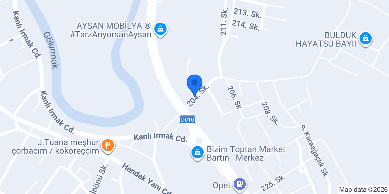 Miraç Pen Cam Balkon konumu