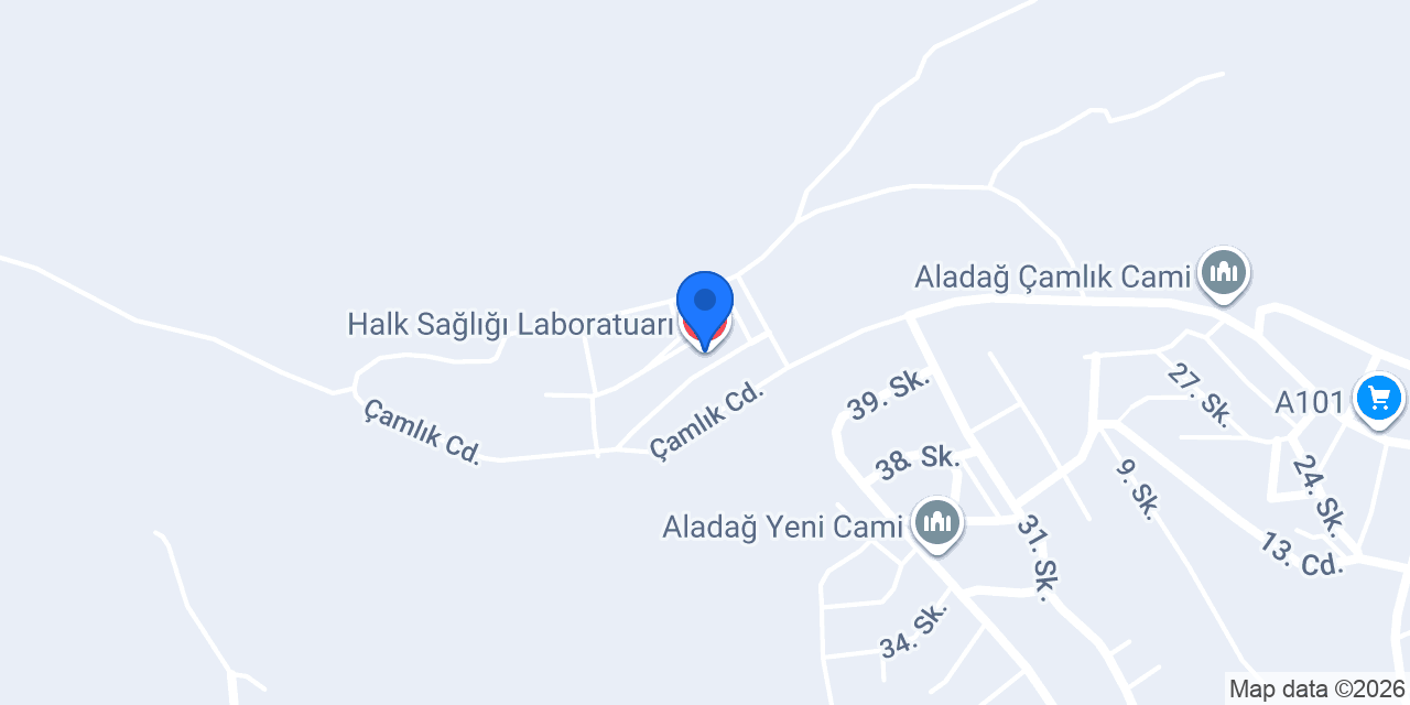 Halk Sağlığı Laboratuarı konumu