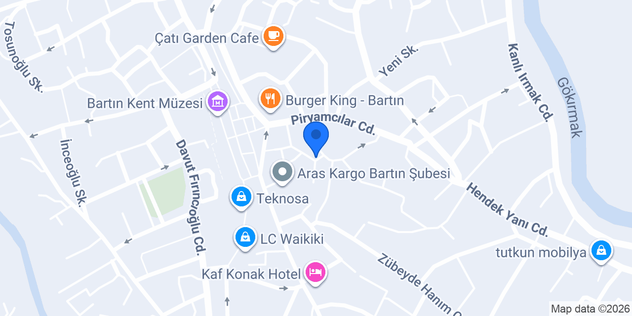 Bartın Barosu konumu