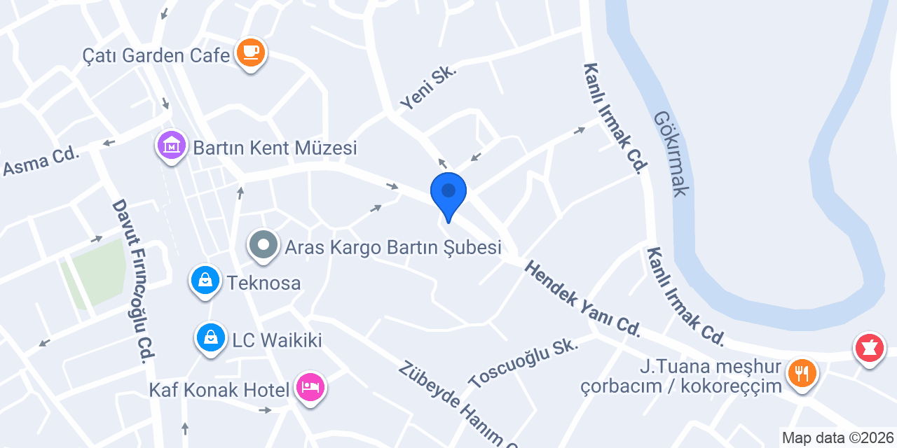 Gül Erkek Kuaför Salonu konumu