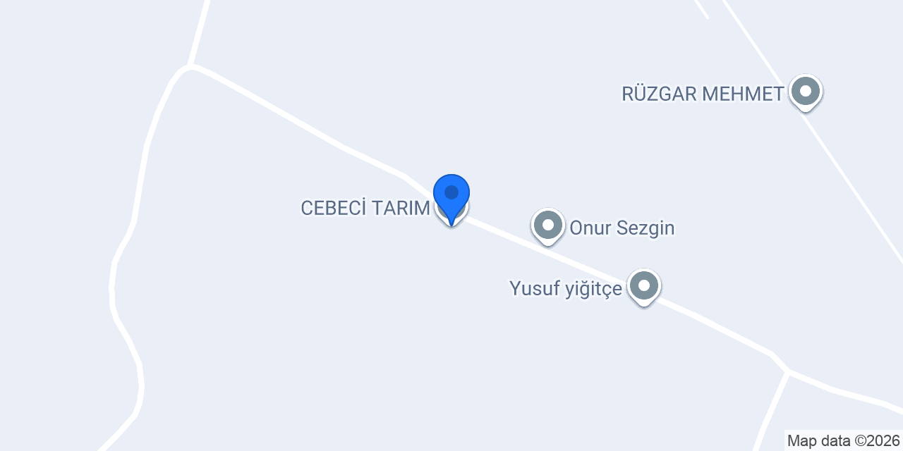 CEBECİ TARIM konumu