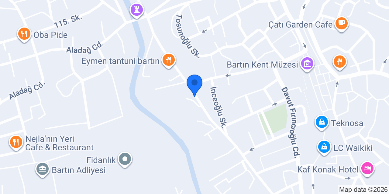 Nil Bayan Kuaforu konumu