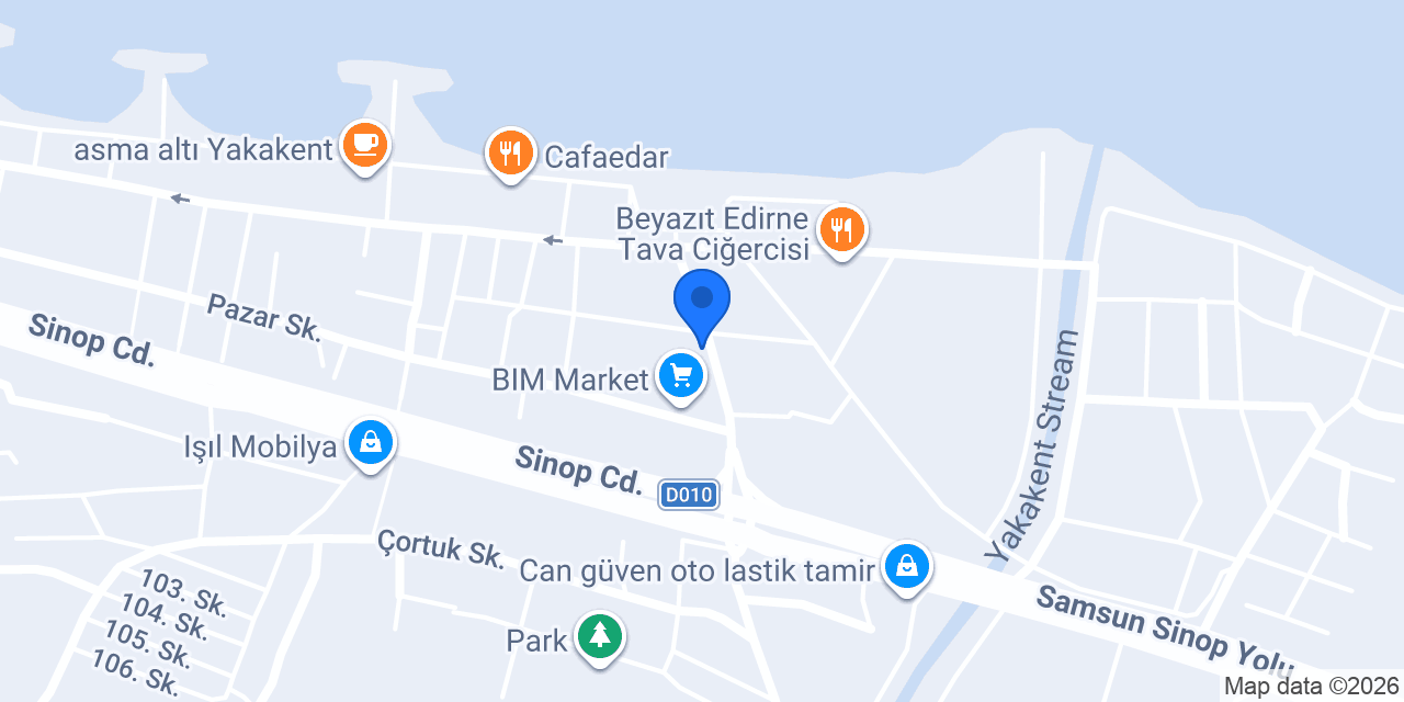 Ada Pide Salonu konumu