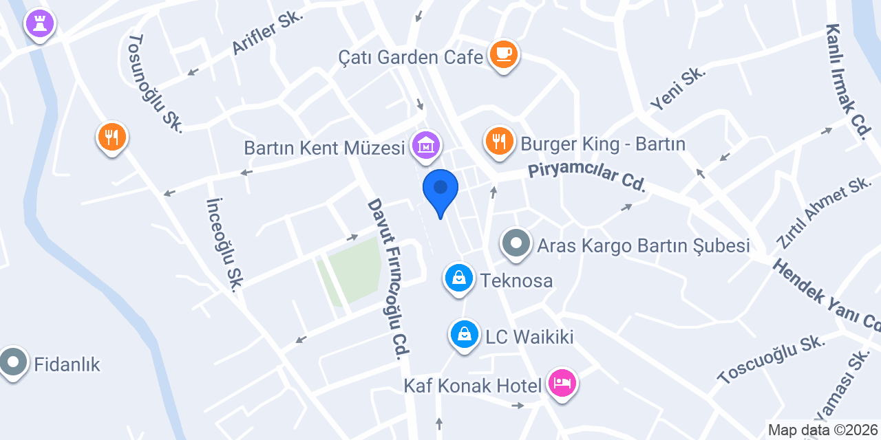 Bartın Gazetesi konumu