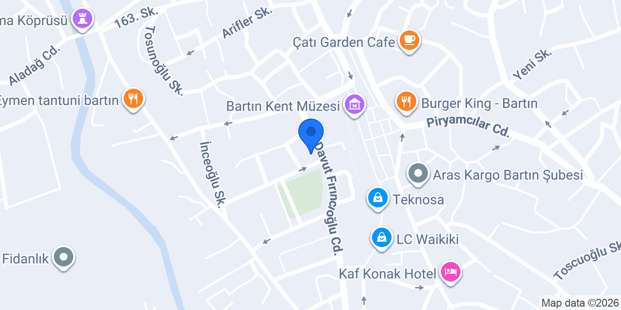 HAZEN ANAHTAR VE ÇİLİNGİR konumu