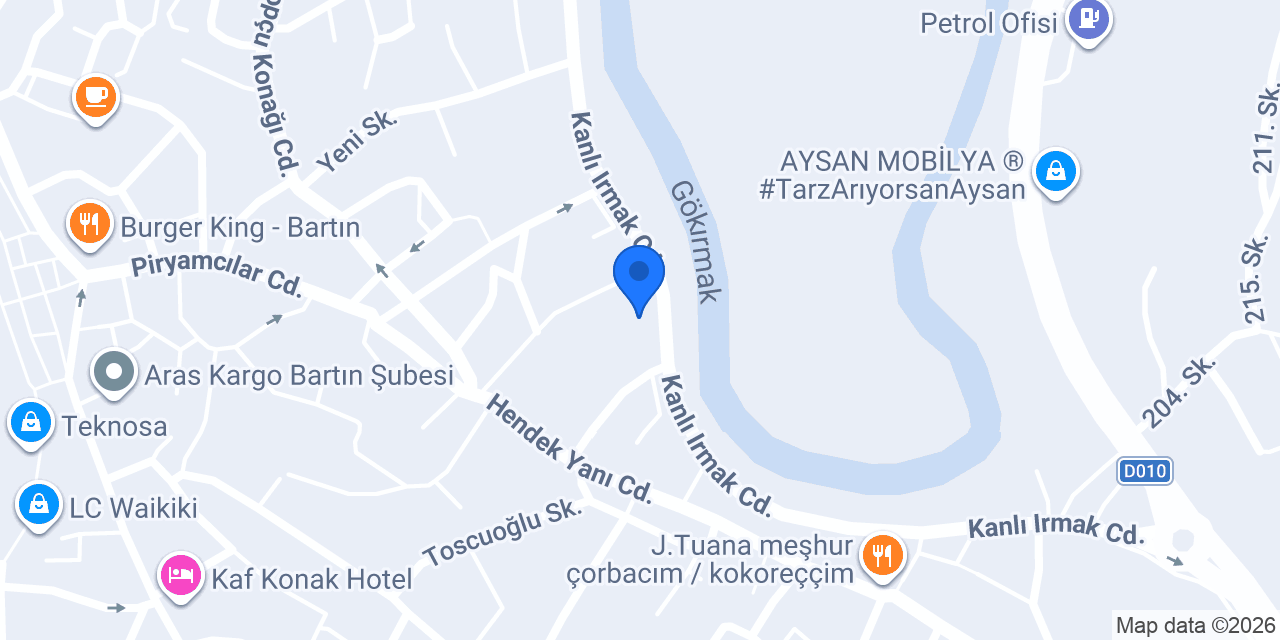 ÖZAY YAPI İNŞAAT konumu