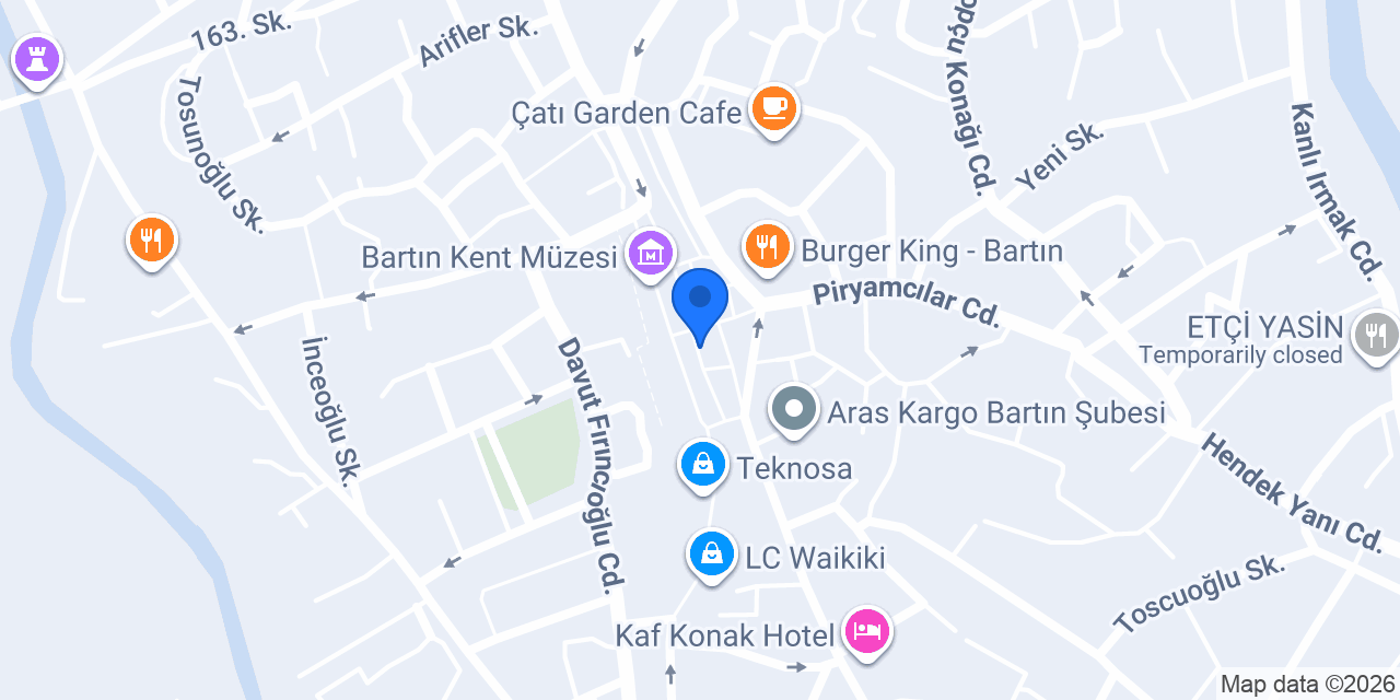 Balkaya Pastaneleri konumu