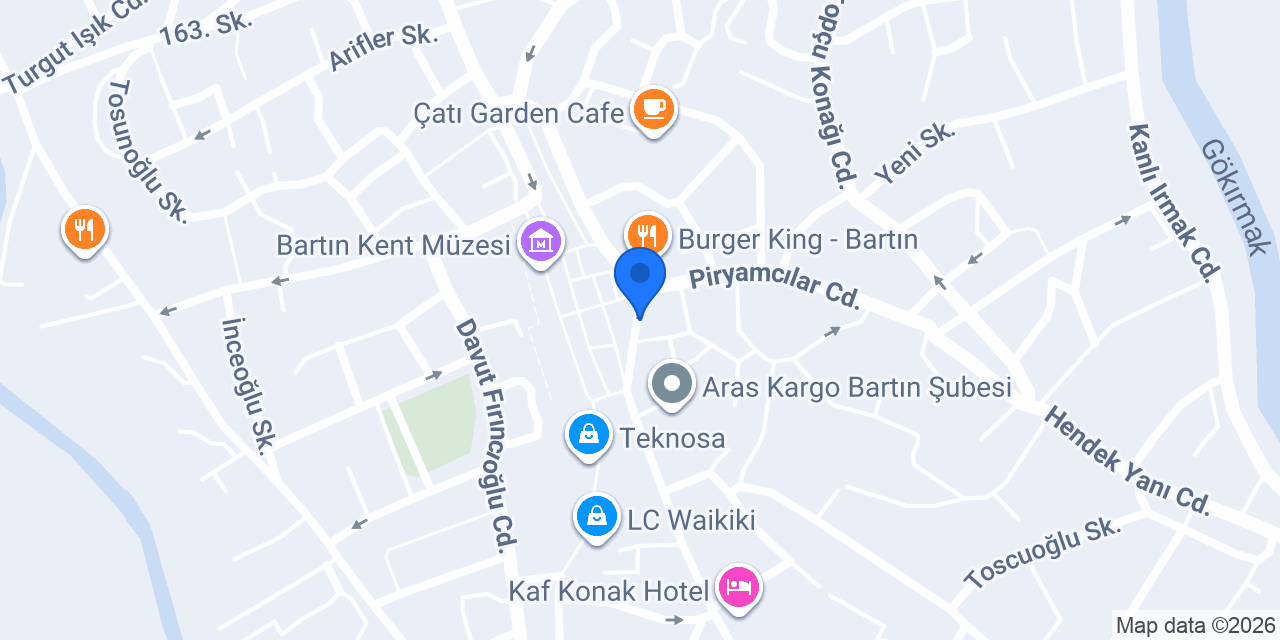 Hayat Eczanesi konumu