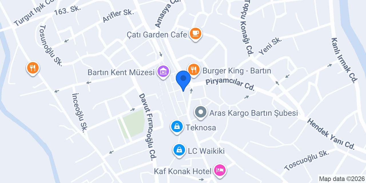 Melek butik konumu