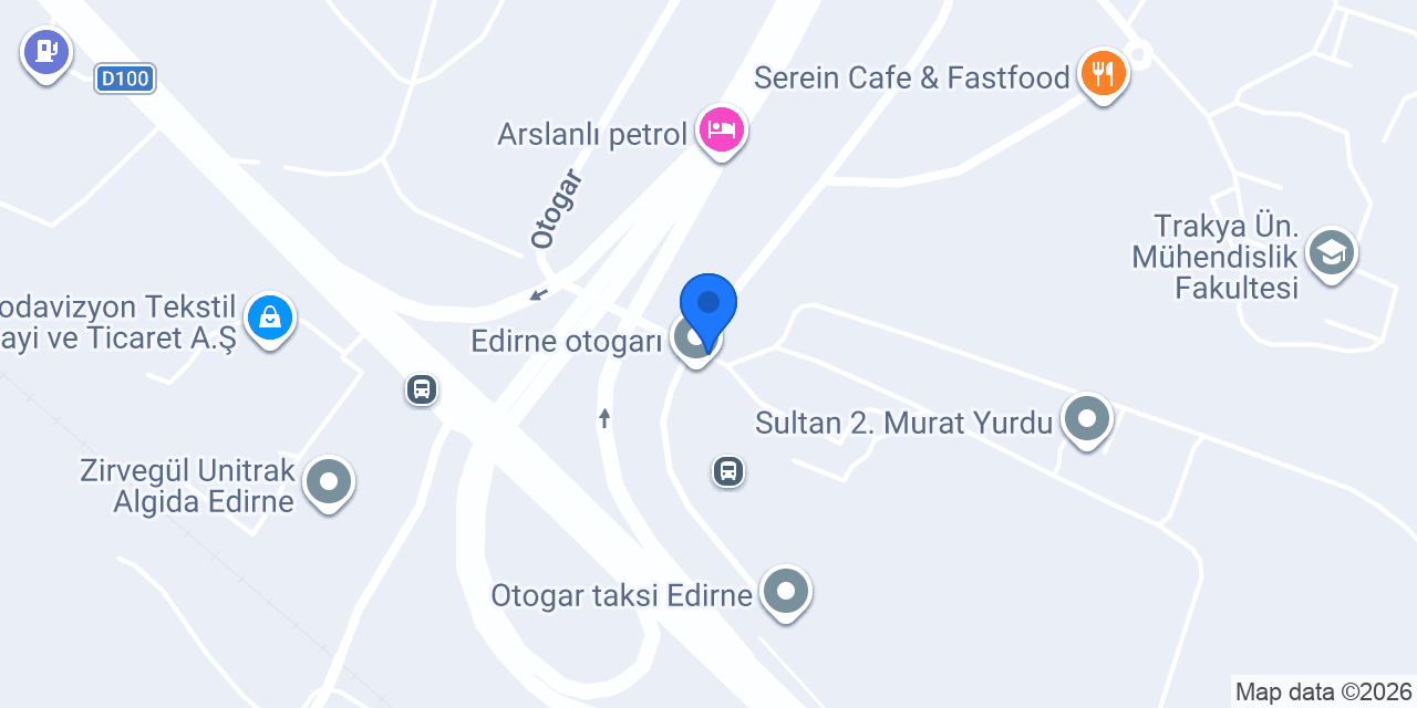 Öztur Turizm konumu