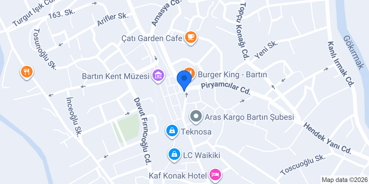 Pudra Lezzet Atölyesi konumu