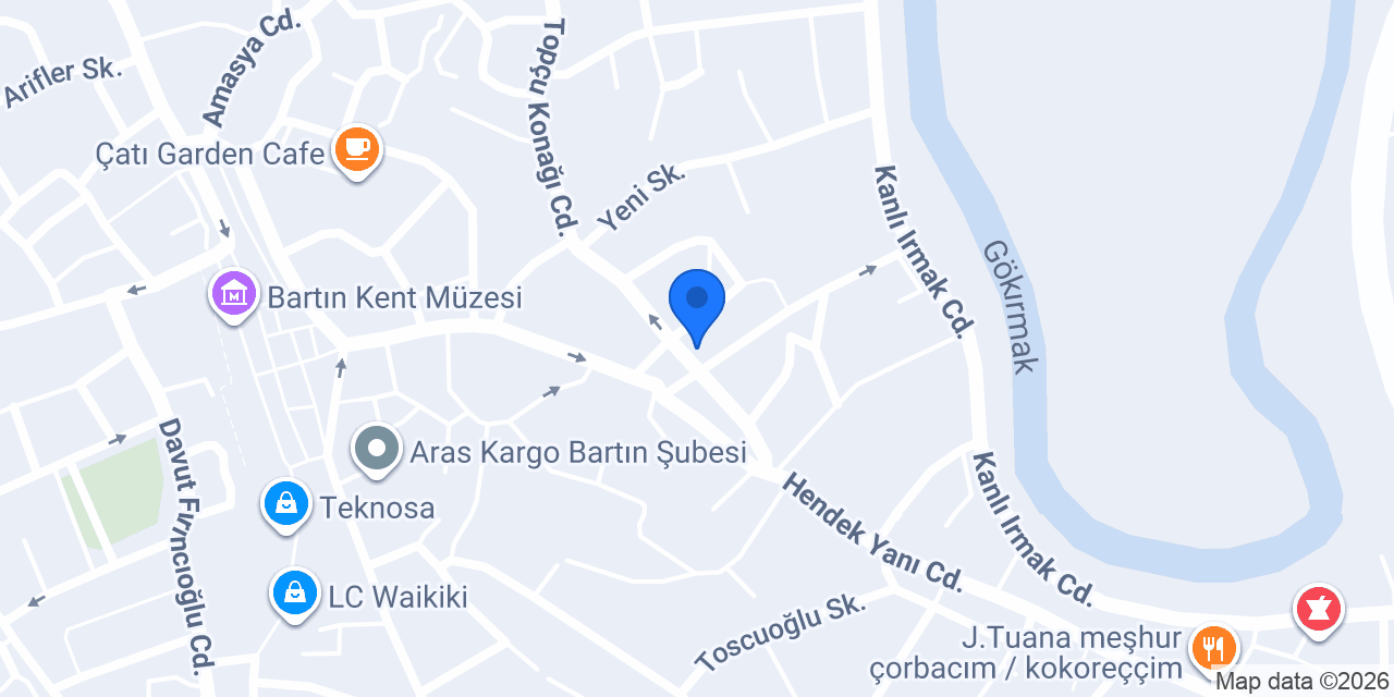 Bartın Merkez Taksi konumu
