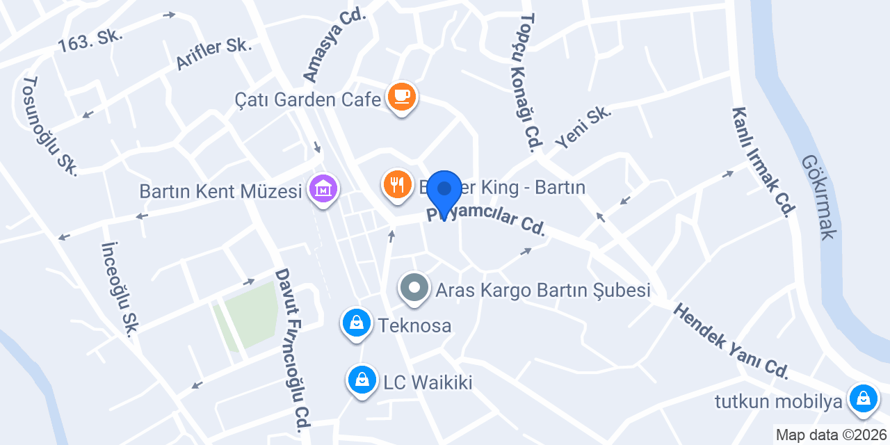 Bartın Ayça Çiçekçilik konumu