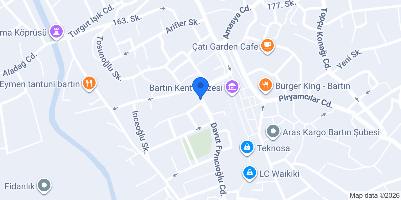 Asya Yapı Malzemeleri konumu