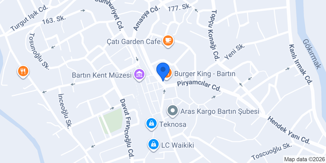 Domino's Pizza Bartın konumu
