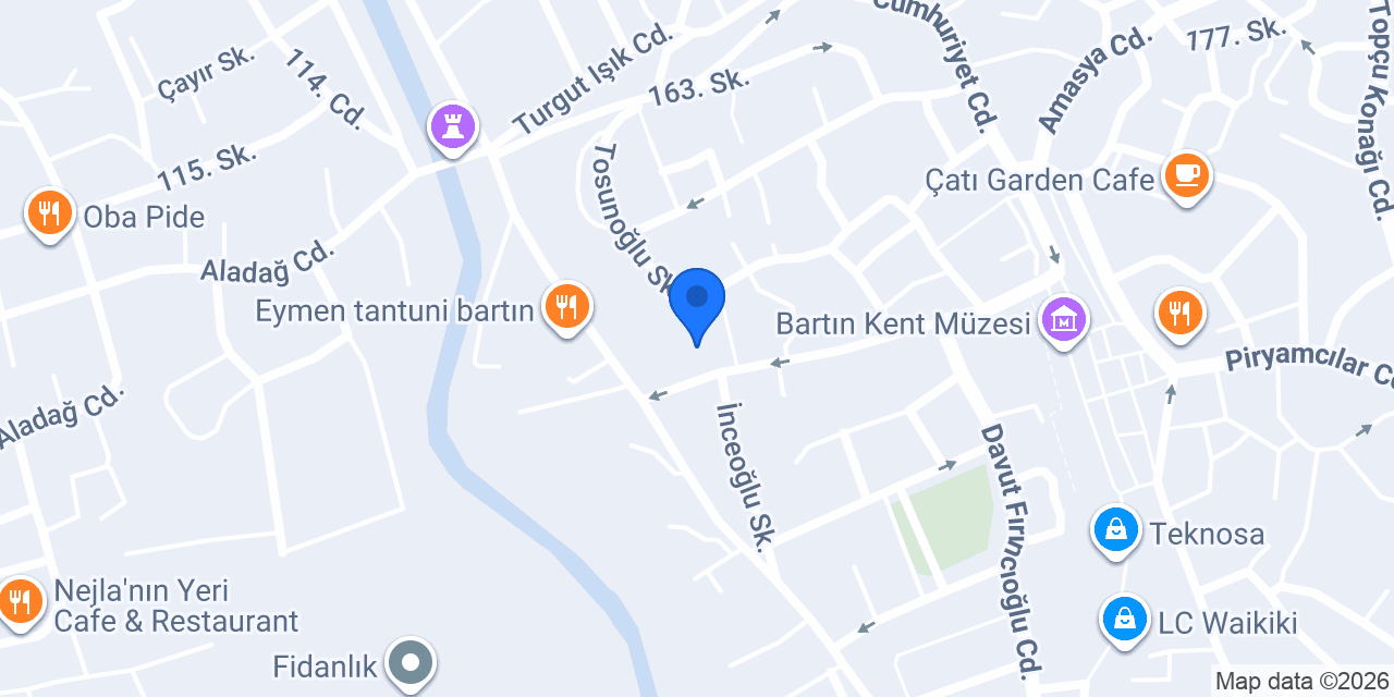 Kuzey büfe konumu
