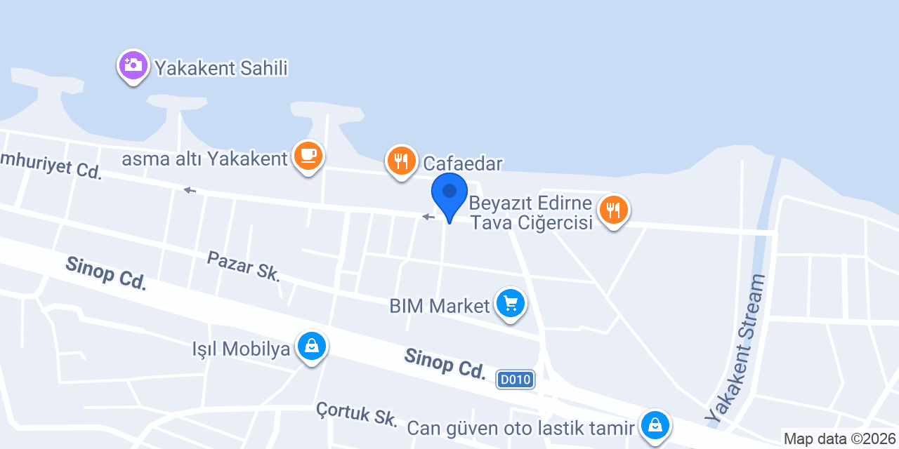 Ptt-yakakent Şubesi konumu