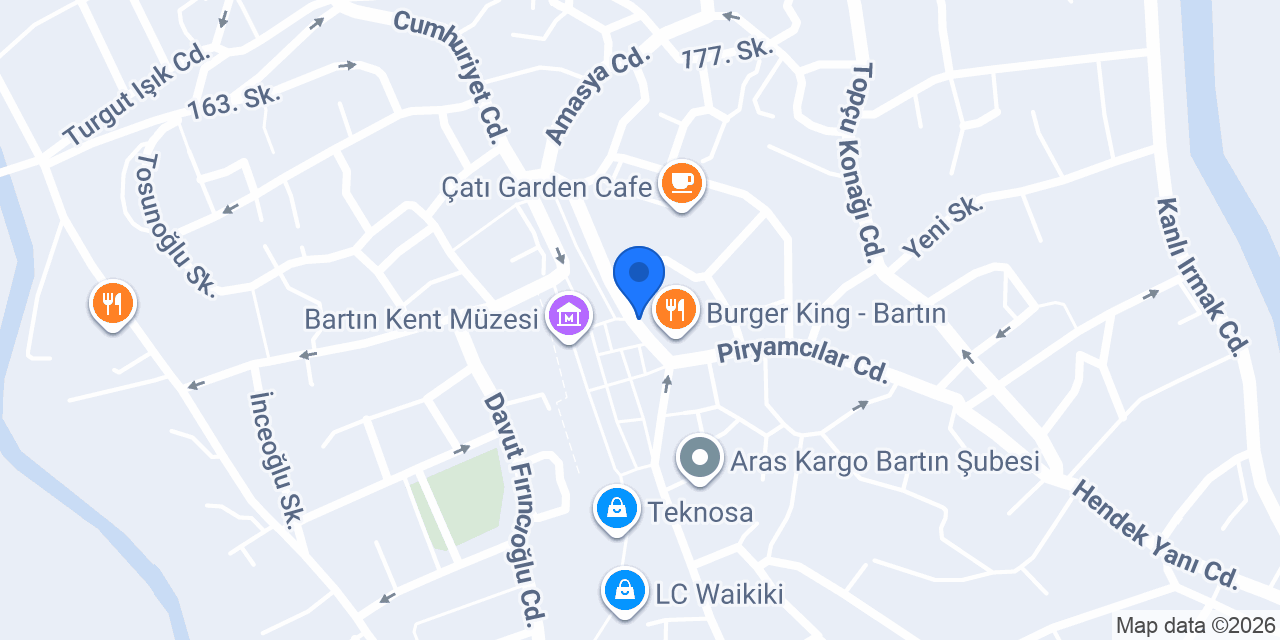 Yalçın Konfeksiyon konumu