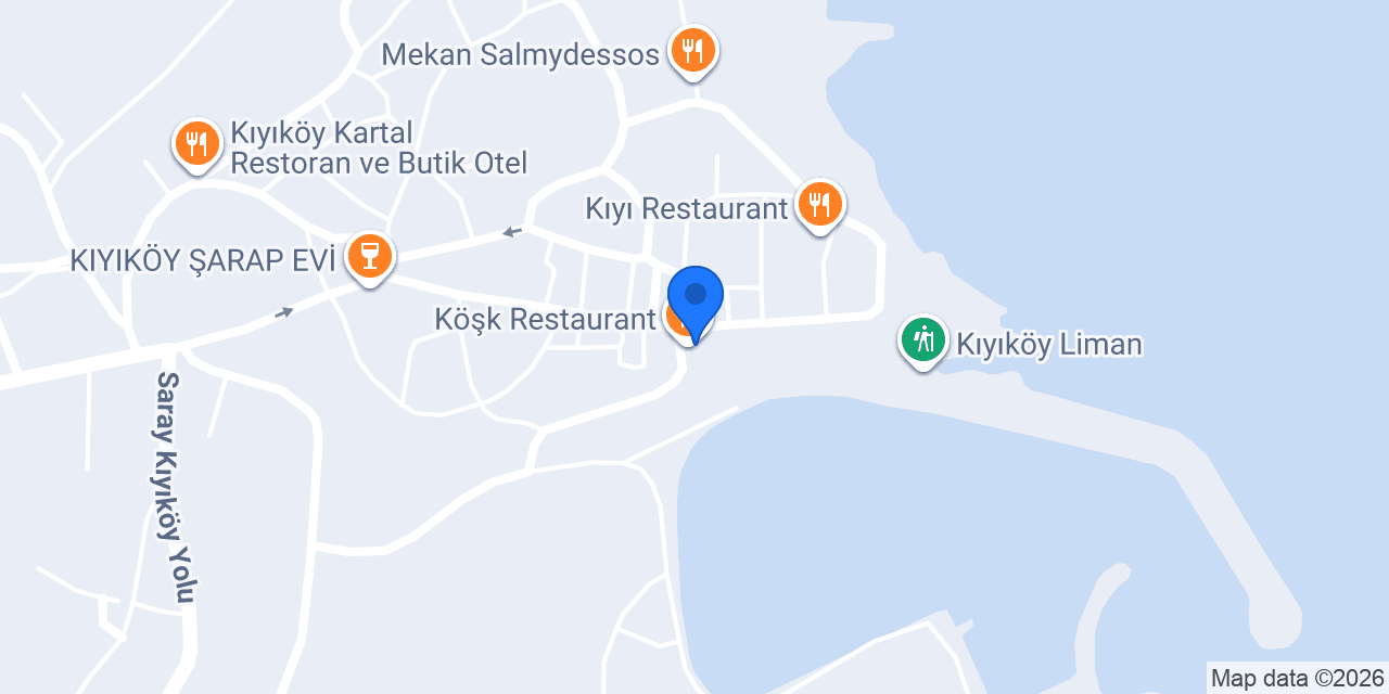 Köşk Restaurant konumu