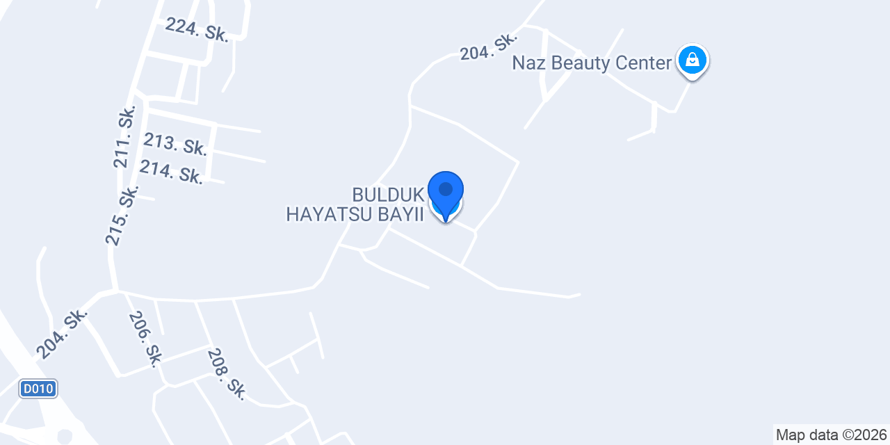 BULDUK HAYATSU BAYII konumu