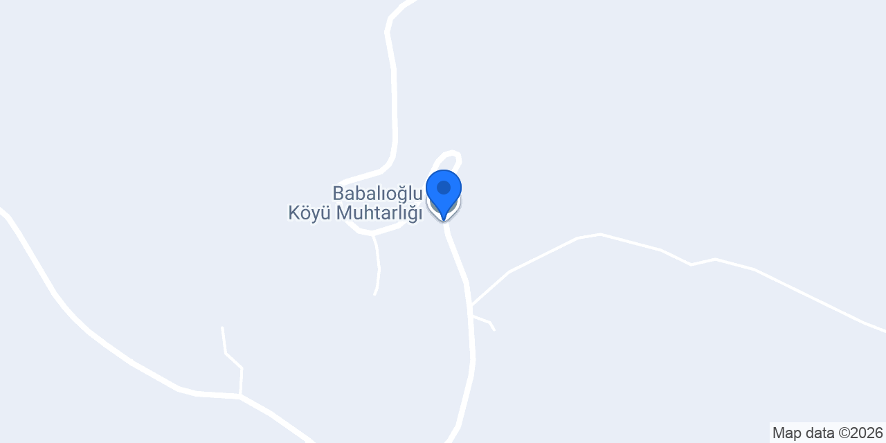 Babalıoğlu Köyü Muhtarlığı konumu