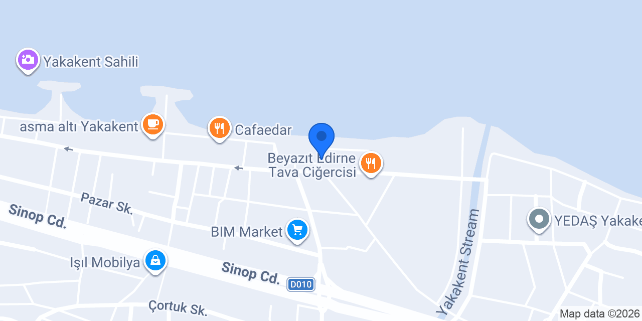 Yakakent Belediyesi konumu