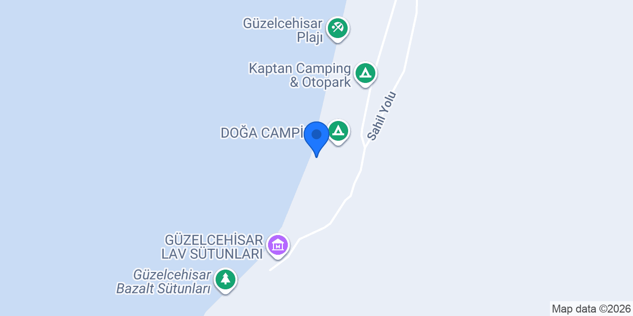 Denizcioğulları Beach Club konumu