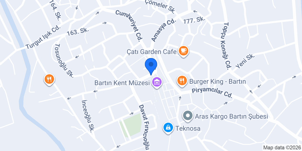 Mavera cafe restaurant pastane konumu