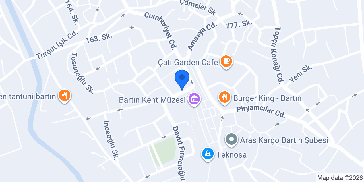 Cadde Bar konumu