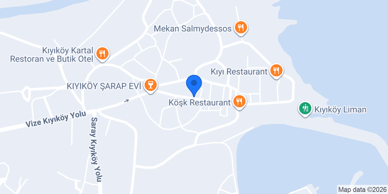 Kıyıköy Eczanesi konumu