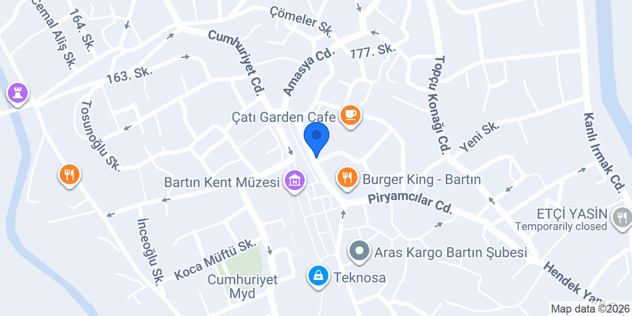 Merkez zurna dürüm konumu