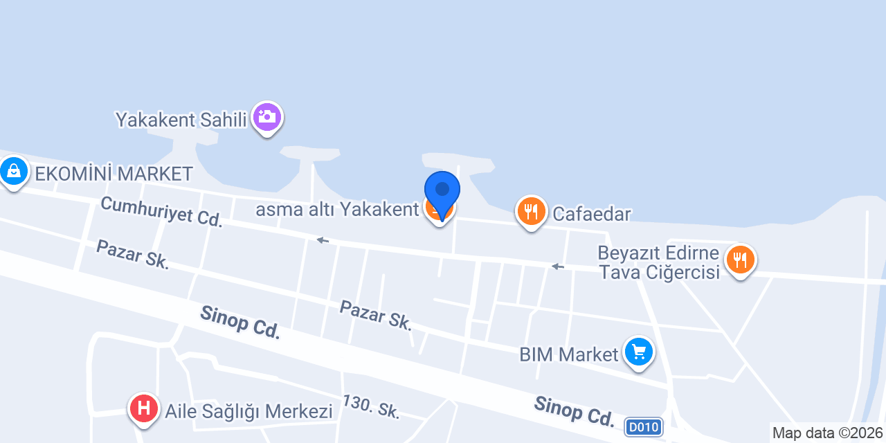 OKKA CAFE & DONDURMA konumu