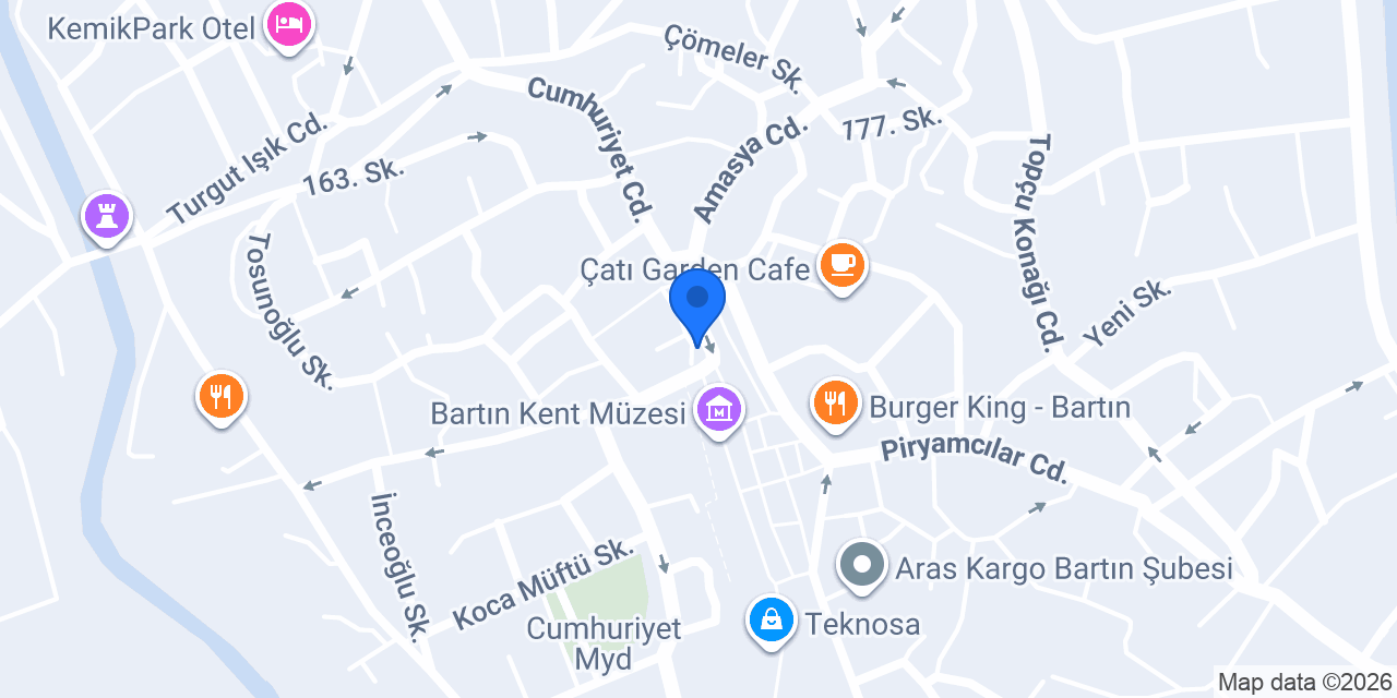 Bartın Optik konumu