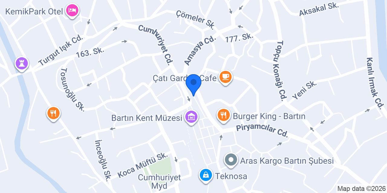 Umut Çayevi konumu