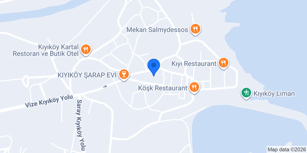 Kıyıköy Atatürk Parkı konumu