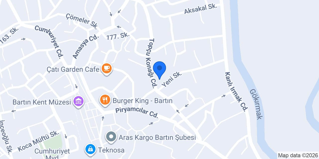 Bartın ARGE Bilişim Teknolojileri konumu