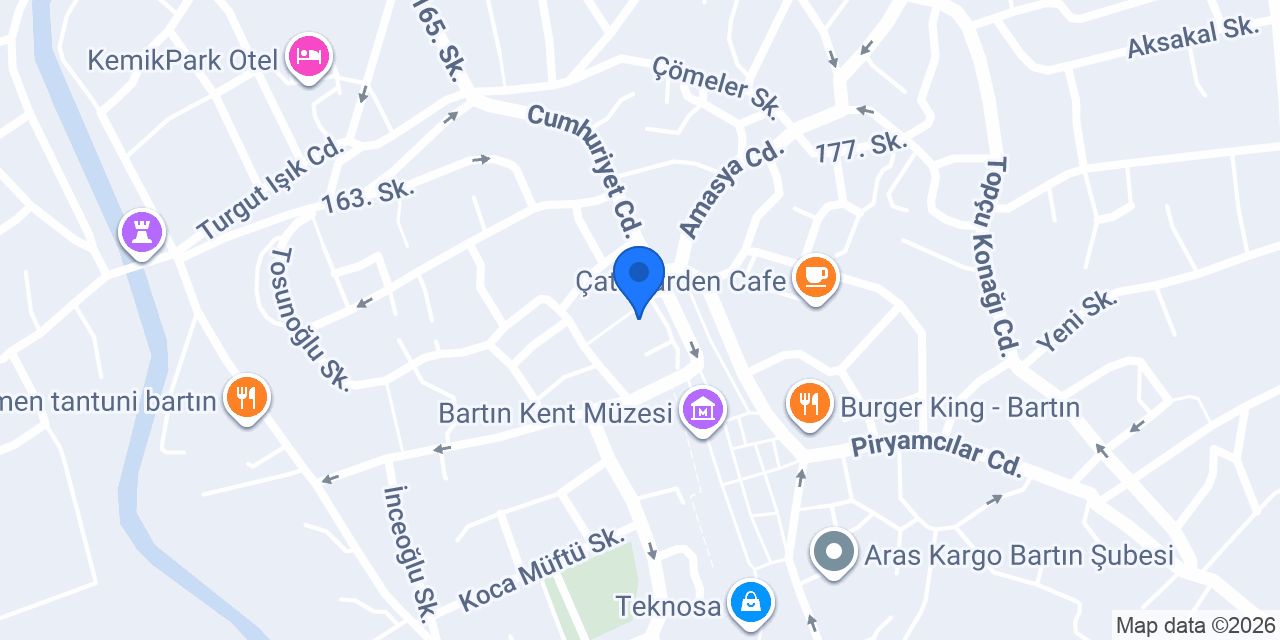 Bartın Doğa Medya konumu