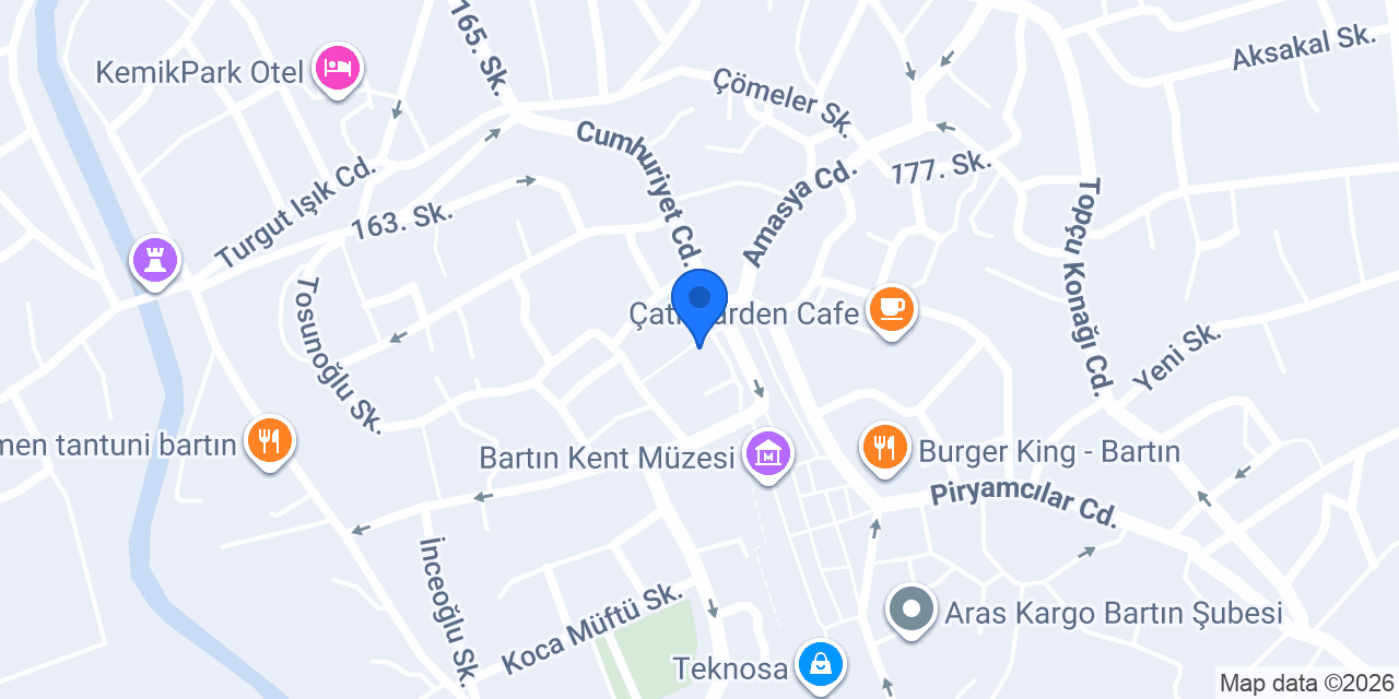 Avukat Derya Karakaya Avukatlık Bürosu konumu