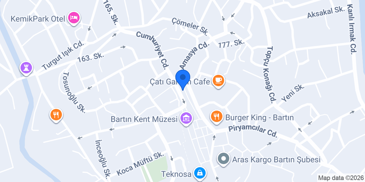 SEBA YÖRESEL ÜRÜNLER konumu