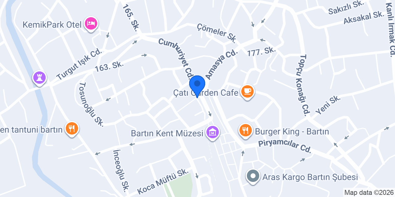 As 74 Genel Müdürlük konumu