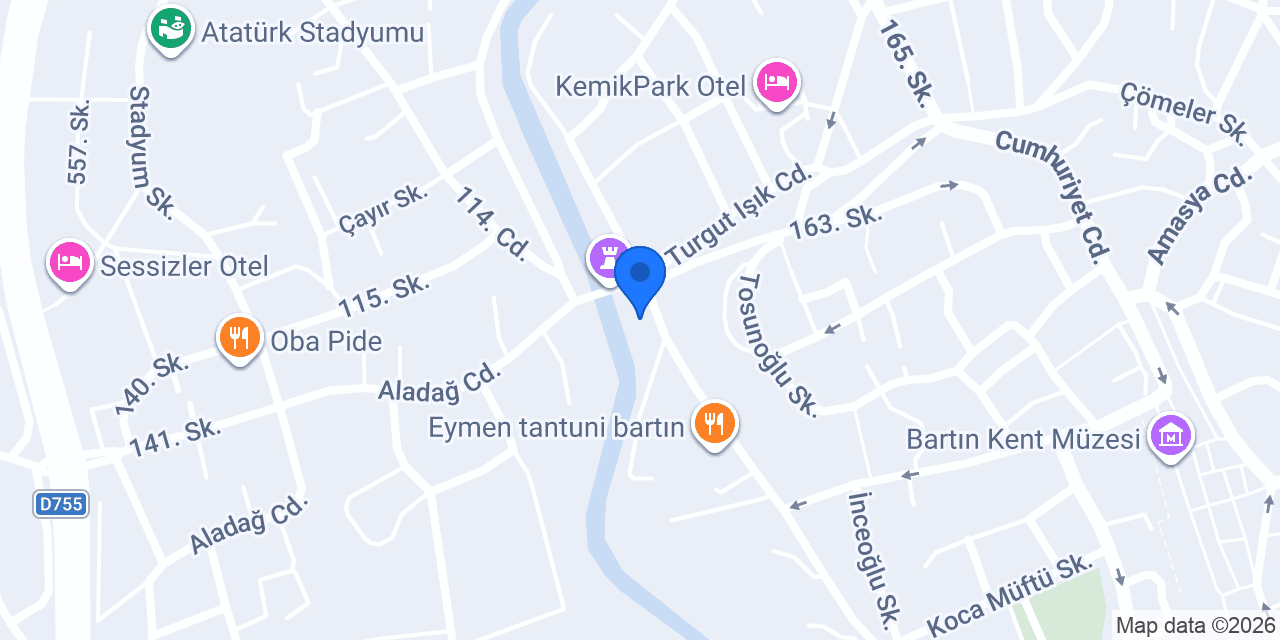Maya Kızarmış Tavuk - Bartın Asma Şubesi konumu