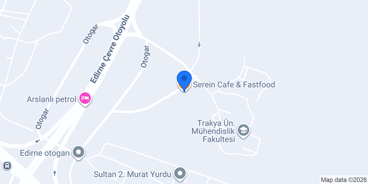 Serein Cafe & Fastfood konumu