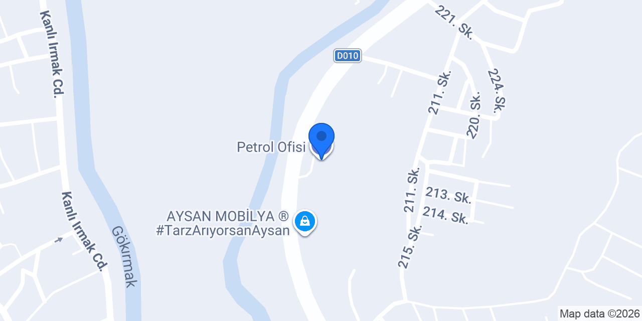 Petrol Ofisi konumu