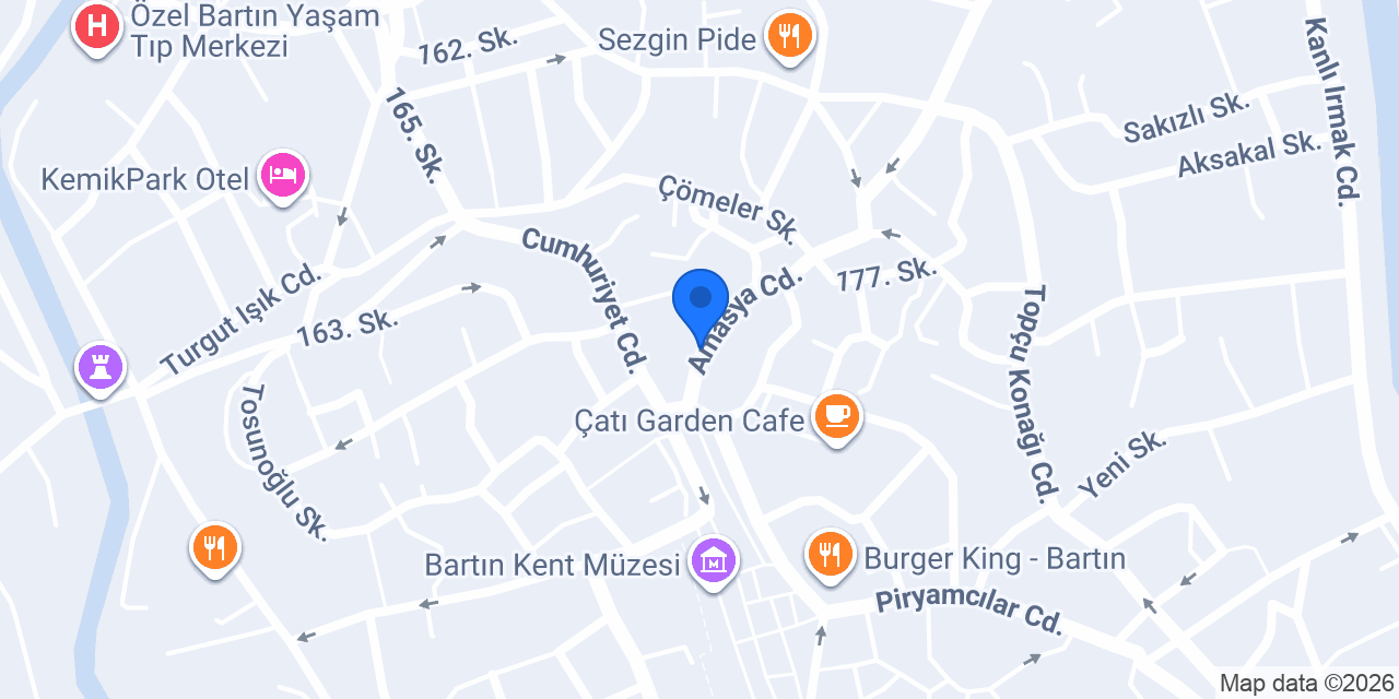 CAFE ARKA BAHÇE konumu