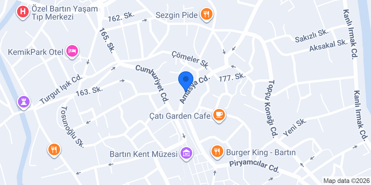 Cadde Eczanesi konumu